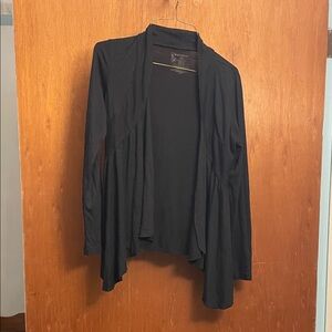 No Boundaries Black Open-Front Blazer